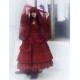 ZJ Story Blood Lily Blouse, Underskirt, Tulle Overlayer, JSK, One Piece and Set(Reservation/3 Colours/Full Payment Without Shipping)